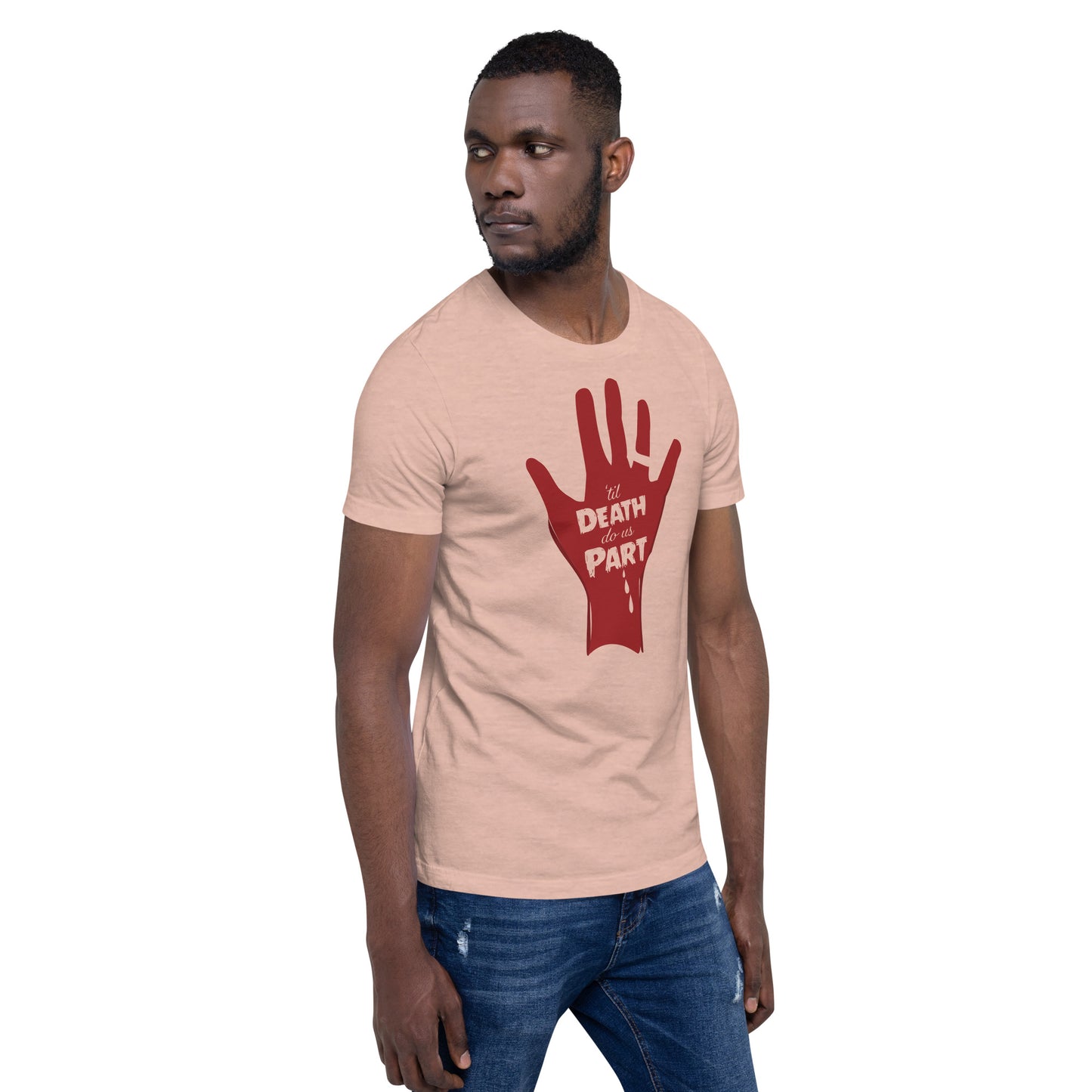 'Til Death Do Us Part Unisex t-shirt Red Hand