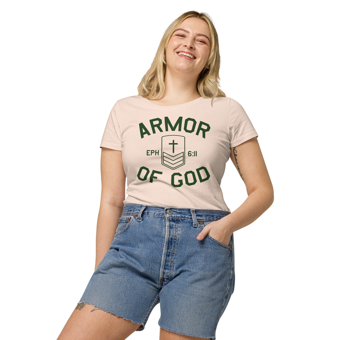 Armor of God Women’s basic organic t-shirt