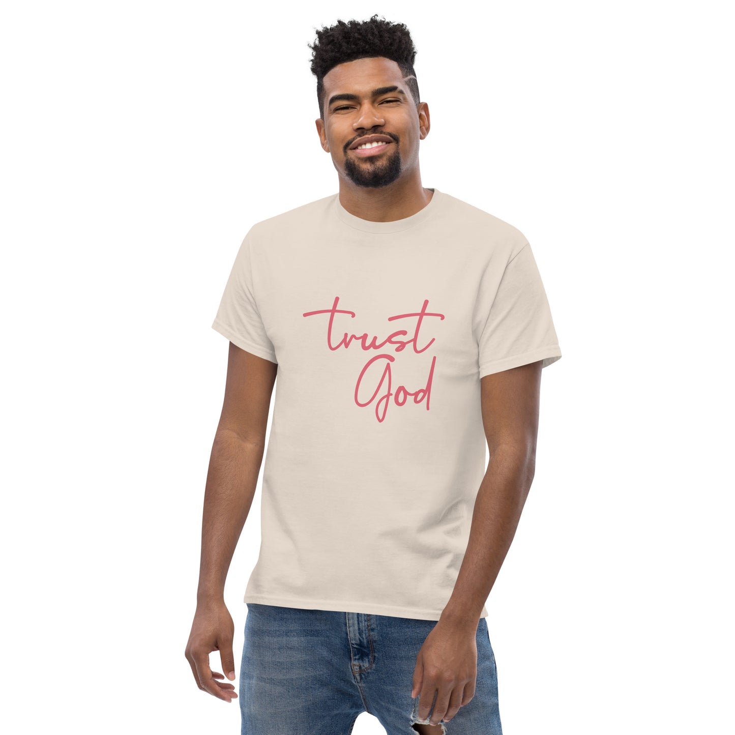 Trust God Men's classic tee