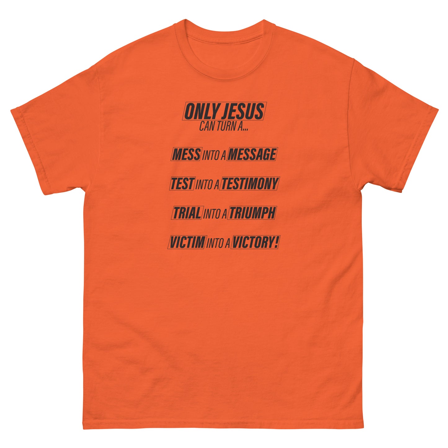 Only Jesus Men's classic tee