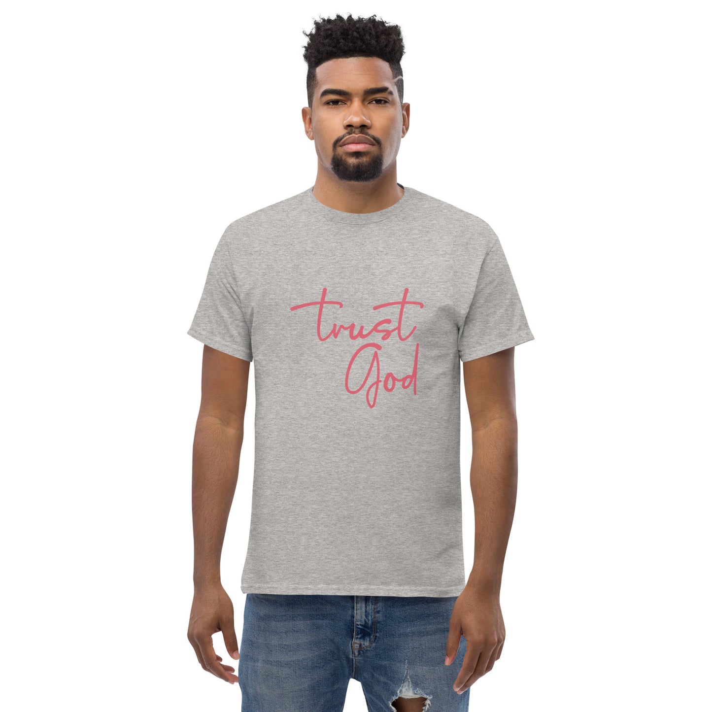 Trust God Men's classic tee