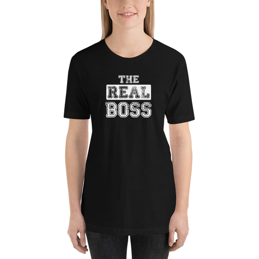 The Real Boss Unisex t-shirt