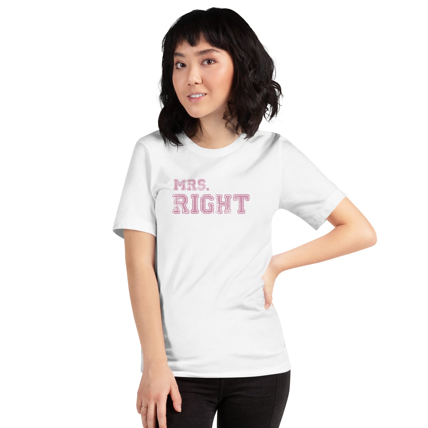 Mrs. Right Unisex t-shirt