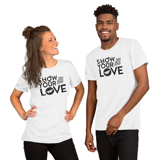 Show Your Love Gender Symbols Unisex t-shirt